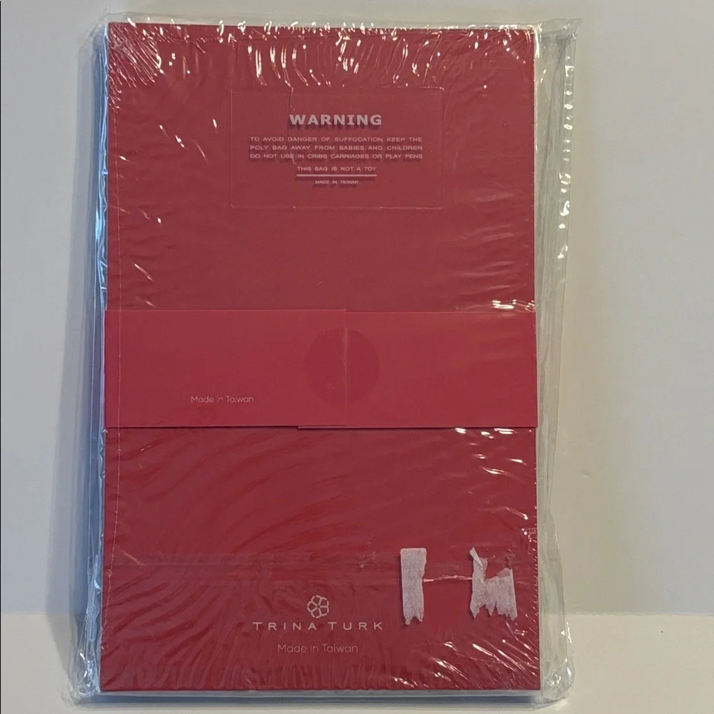 Trina Turk Hard Cover Spiral Bound Notebook and Notepad Bundle